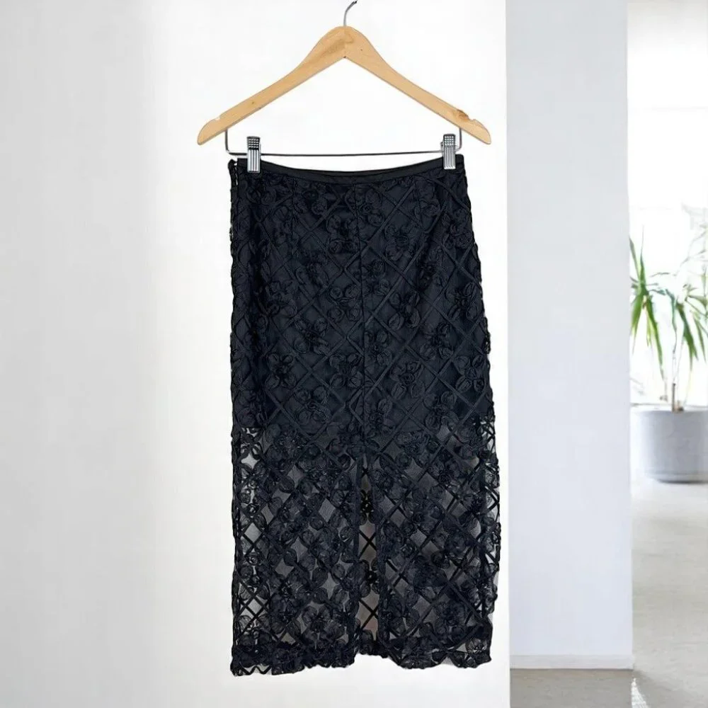 NWT En Saison NWT Brayden Blouse and Midi Skirt Set